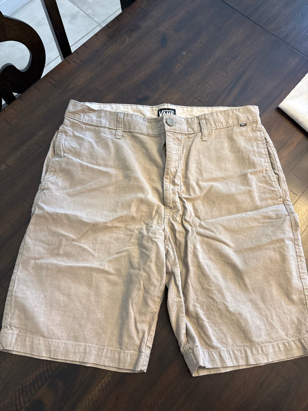 Vans Men's Tan Chino Shorts